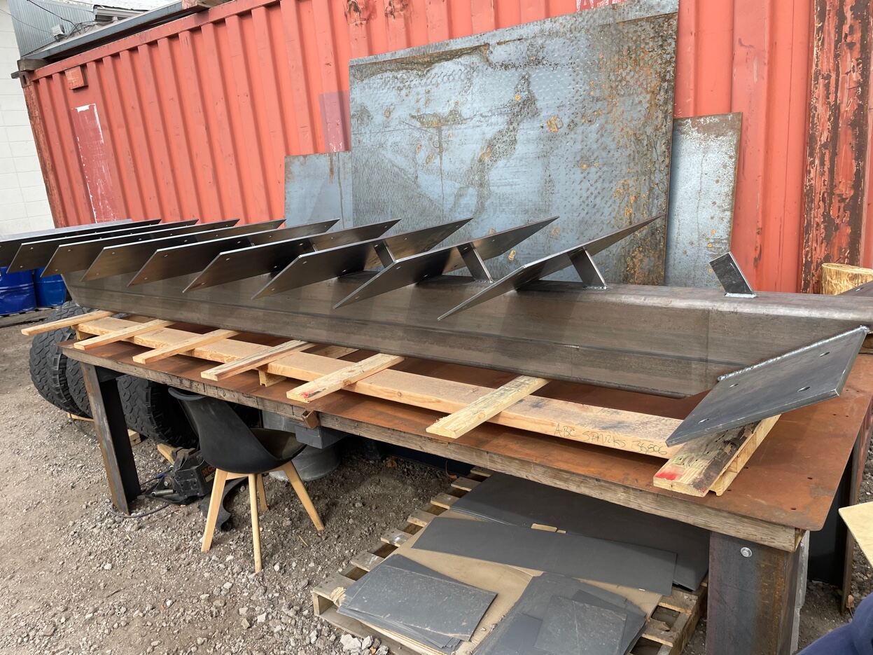 Project Story: Snow Guards Fabricated for Lake Tahoe Metal Roofs